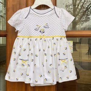 Little Me onesie dress
